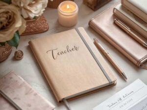 note book and pen