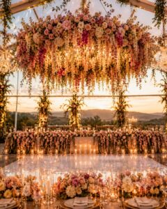 Flower chandeliner