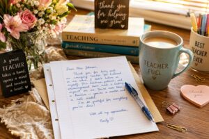 writen note